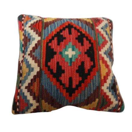 Kilim díszpárna 45x45 kézi szövésű párnahuzat