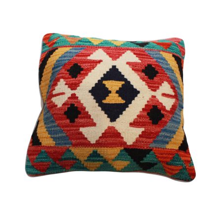 Kilim díszpárna 45x45 kézi szövésű párnahuzat