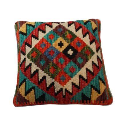 Kilim díszpárna 45x45 kézi szövésű párnahuzat