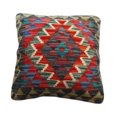 Kézi szövésű díszpáran 45x45 Kilim párnahuzat