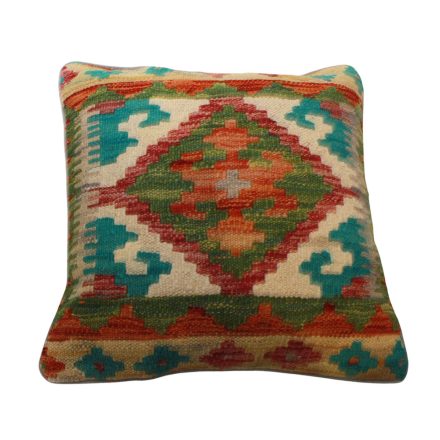 Kilim díszpárna 45x45 kézi szövésű párnahuzat