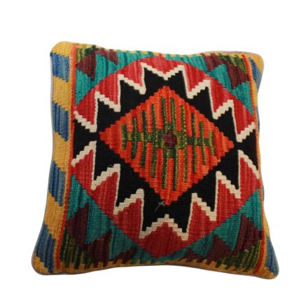 Kilim díszpárna 45x45 kézi szövésű párnahuzat