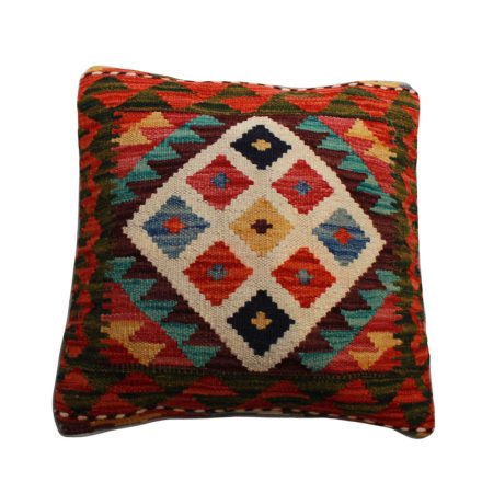 Kilim díszpárna 45x45 kézi szövésű párnahuzat