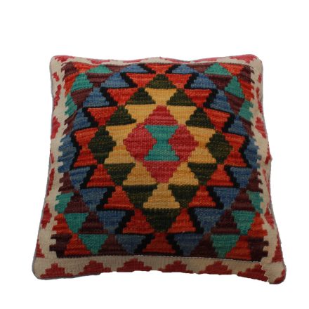 Kilim díszpárna 45x45 kézi szövésű párnahuzat