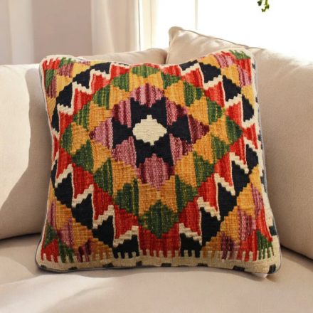 Kilim díszpárna 45x45 kézi szövésű párnahuzat - parna649