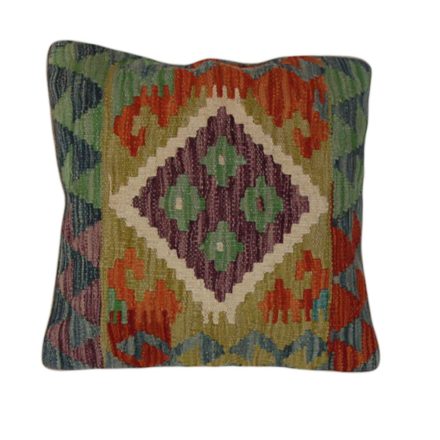 Kézi szövésű párna 45x45 Kilim párnahuzat