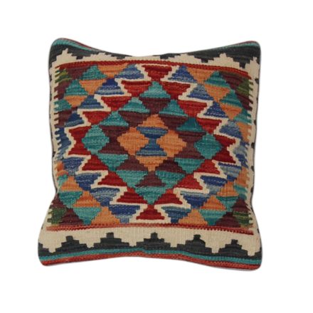 Kézi szövésű párnahuzat 45x45 Kilim díszpárna