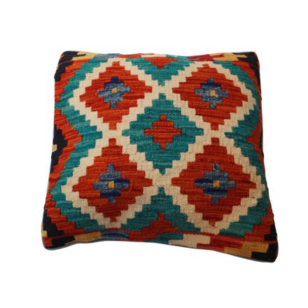 Kilim díszpárna 45x45 kézi szövésű párnahuzat