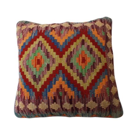 Kézi szövésű párnahuzat 45x45 Kilim díszpárna