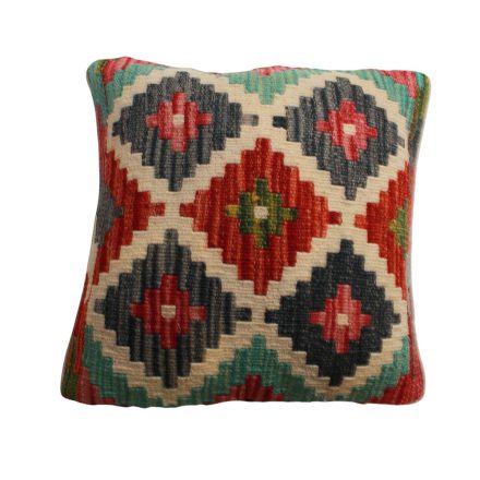 Kilim díszpárna 45x45 kézi szövésű párnahuzat