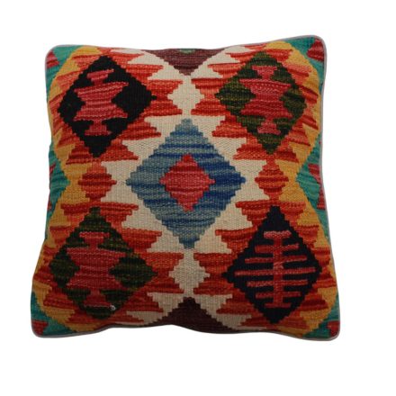 Kilim díszpárna 45x45 kézi szövésű Kelim párnahuzat