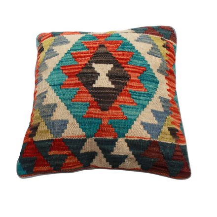 Kilim párna 45x45 kézi szövésű párnahuzat