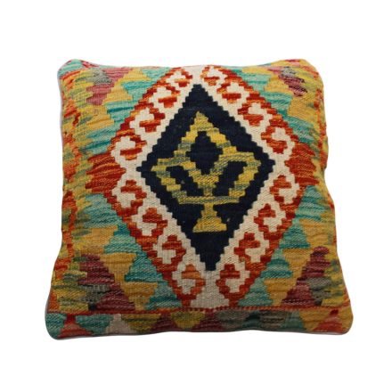 Kilim díszpárna 45x45 kézi szövésű párnahuzat