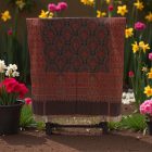 Elegáns sál 215x105 mályva-kék vékony női sál