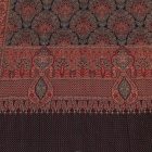 Elegáns sál 215x105 mályva-kék vékony női sál