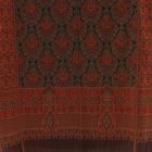 Elegáns sál mályva-zöld 215x105 vékony női sál