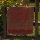 Női stóla bordó 215x105 elegáns női vállkendő