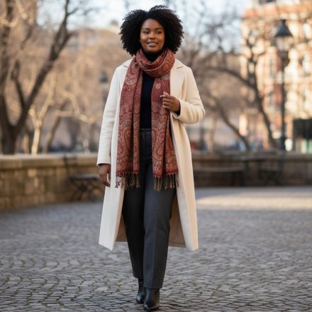 Elegáns női vállkendő 215x105 bordó pamut sál