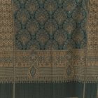 Elegáns sál 215x105 zöld vékony női férfi sál