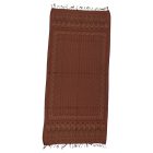 Sál piros 215x105 nagyméretű női kendő pamutból