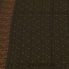 Elegáns női sál 215x105 sötét zöld autentikus mintával