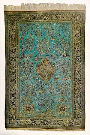 Qum perzsa szőnyeg