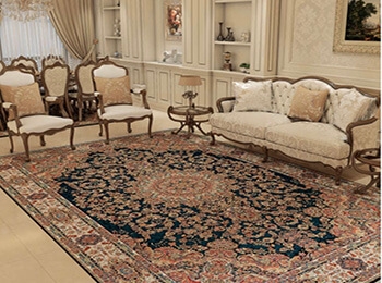 akril perzsa szőnyeg a nappaliba