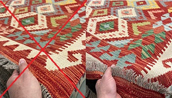 Kilim forgatása